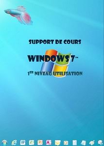 (imagepour) support de cours Windows 7 (seven) Niveau 1