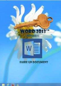 (imagepour) cours en ligne Word 2013, faire un document