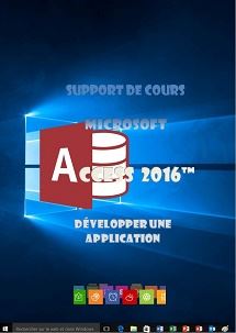 cours Access 2016 développer une application