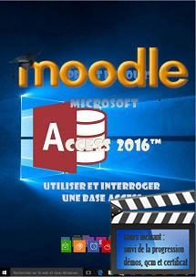 (imagepour) cours moodle Access 2016, n1 interrogation, utilisation - Click Image to Close