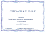 certificat informatique