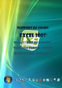 support de cours Excel 2007 N.2 donnees, tableaux croises, si