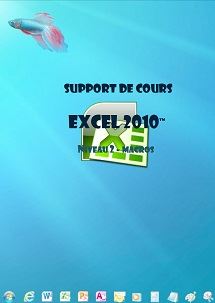 (imagepour) support de cours Excel 2010, macro-commandes