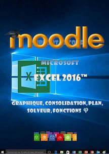 cours moodle Excel 2016, Graphes, conso, plan, solveur