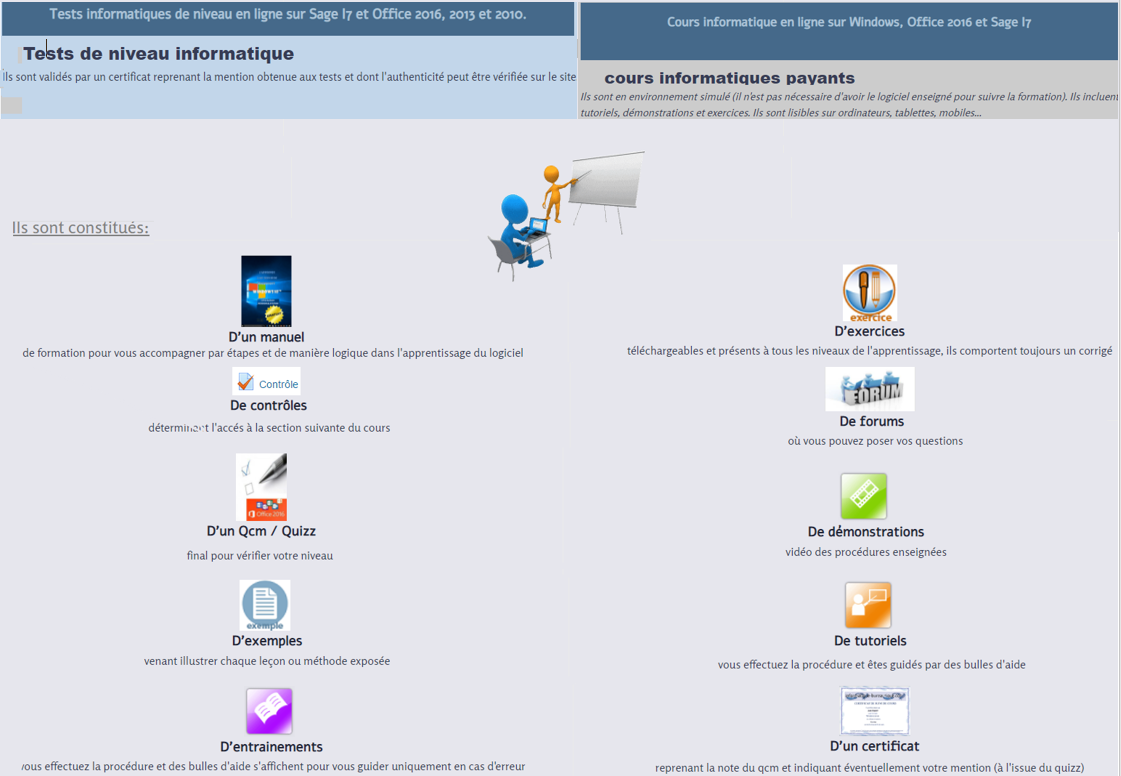 plate-forme E'learning