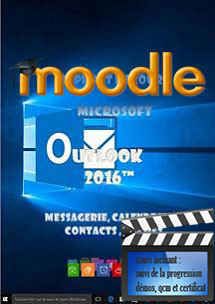 (imagepour) cours moodle Outlook 2016, messagerie, calendrier, contacts - Click Image to Close