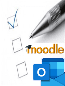 (imagepour) Evaluation des connaissances Outlook 2019 format Moodle