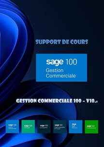 (imagepour) support de cours SAGE gestion commerciale 100 Version 10
