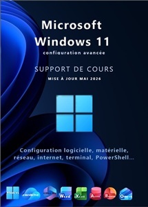 (imagepour) Support de cours Windows 11 (onze) Niveau 2 - Maj Mai 2026