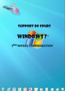 (imagepour) support de cours Windows 7 (seven) Niveau 2