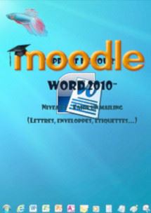 (imagepour) cours moodle Word 2010, Faire un publipostage