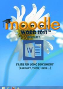 cours moodle Word 2013, Le long document, les objets